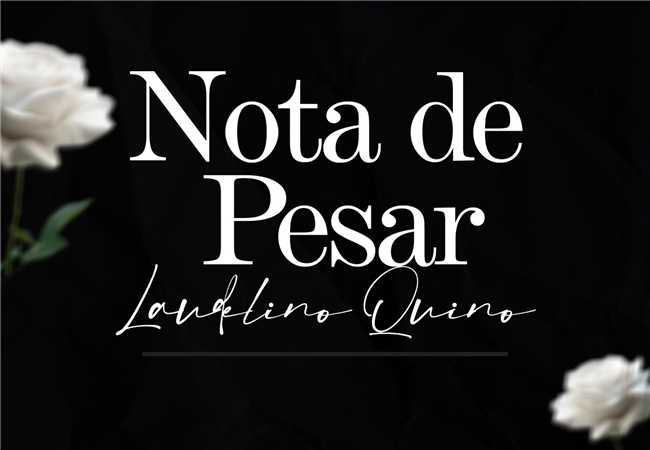 Nota de pesar